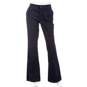 Dark wash denim Elie Tahari trousers